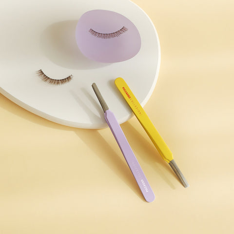 Picasso Collezioni Round Tip Tweezer (Yellow / Purple)