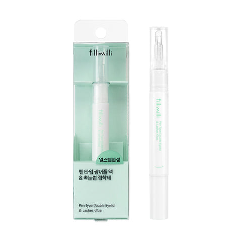 Fillimilli Pen-Type Double Eyelid Glue & Clear Eyelash Adhesive
