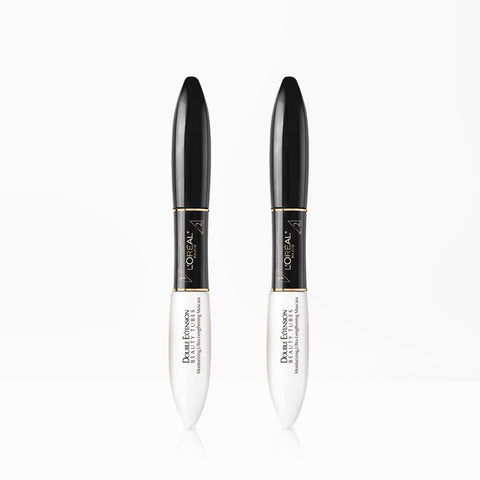 L'Oreal Paris Double Extension Beauty-Tube Mascara (2-Step) 2 Pack 14 ml