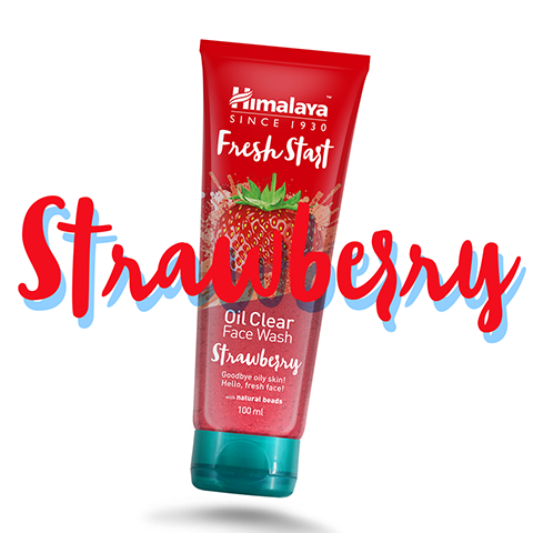 Himalaya FreshStart Face Wash Gel Strawberry 100ml