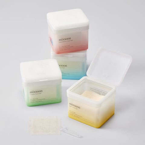 Mixsoon Centella Toner Pads 180ml 120Sheets (2 Pack)