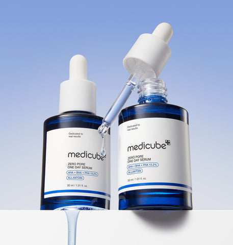 Medicube Zero Pore-Tightening One-Day 2-Piece Set (Serum 30ml + Cream 50ml)