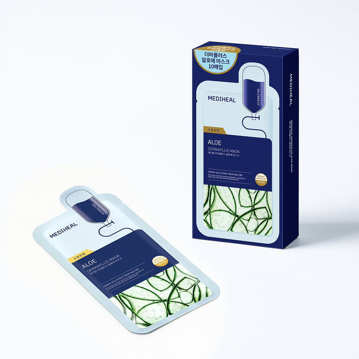 Mediheal Derma Plus Aloe Mask 10pcs 22ml