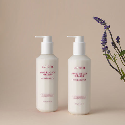 Labiotte Momentic Days Relaxing Body Oil Lotion 300g