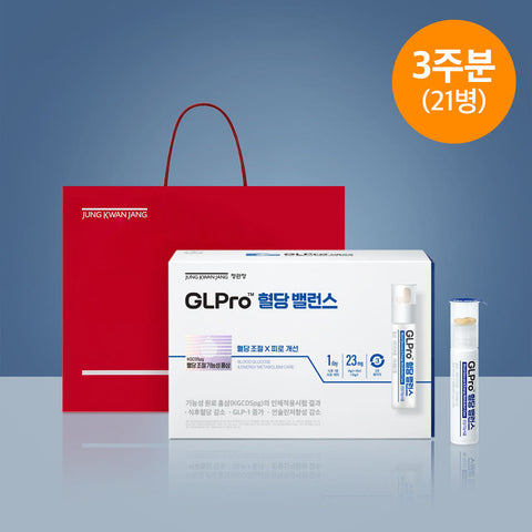 JungKwanJang GLPro Blood Sugar Balance 3-Week (21 Bottles)
