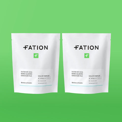 FATION Hi-Cica Biome Calming Condition Pad Refill 80 Sheets (2 Pack)