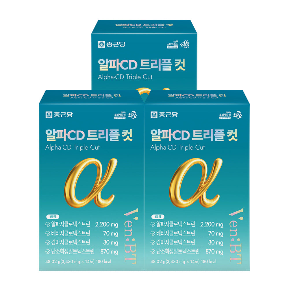 Chongkundang VenBT Alpha CD Triple Cut 2200 14 Sachets (3 Pack)