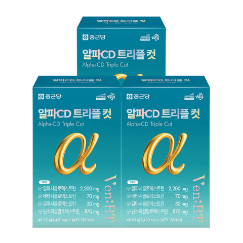 Chongkundang VenBT Alpha CD Triple Cut 2200 14 Sachets (3 Pack)