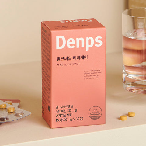 Denps Milk Thistle Liver Care 500 mg x 30 Tablets (3 Pack)