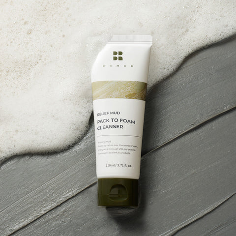 BRMUD Recovery Mud Pack to Foam Cleanser 110ml