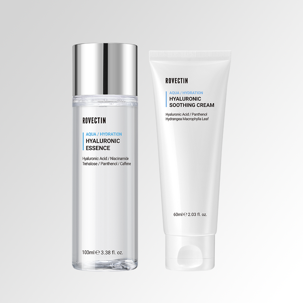Rovectin Hydrating Essence 100ml + Hydrating Cream 60ml 2-Piece Set