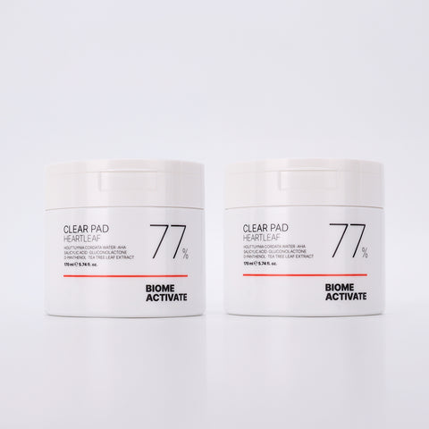 Biome Activate Houttuynia 77 Clear Toner Pads (2 Pack) 170ml / 70 Pads