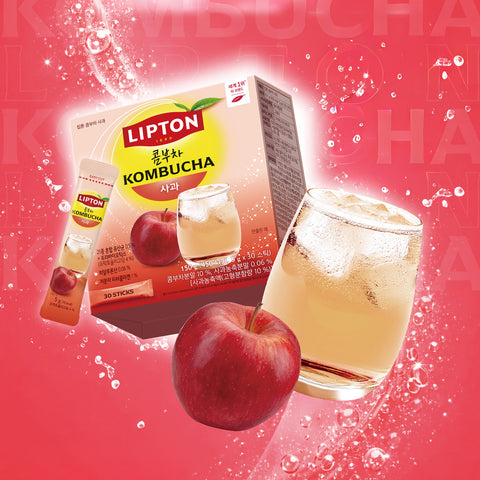 Lipton Kombucha Apple Tea 50 Tea Bags x 2