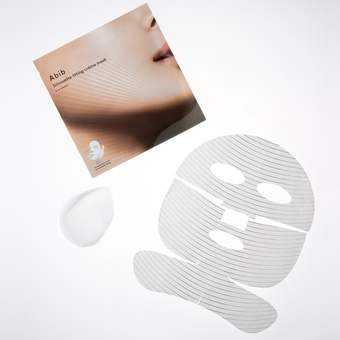 Abib Silhouette Lifting Cream Mask V-Up Solution (4 sheets, 5 pieces)