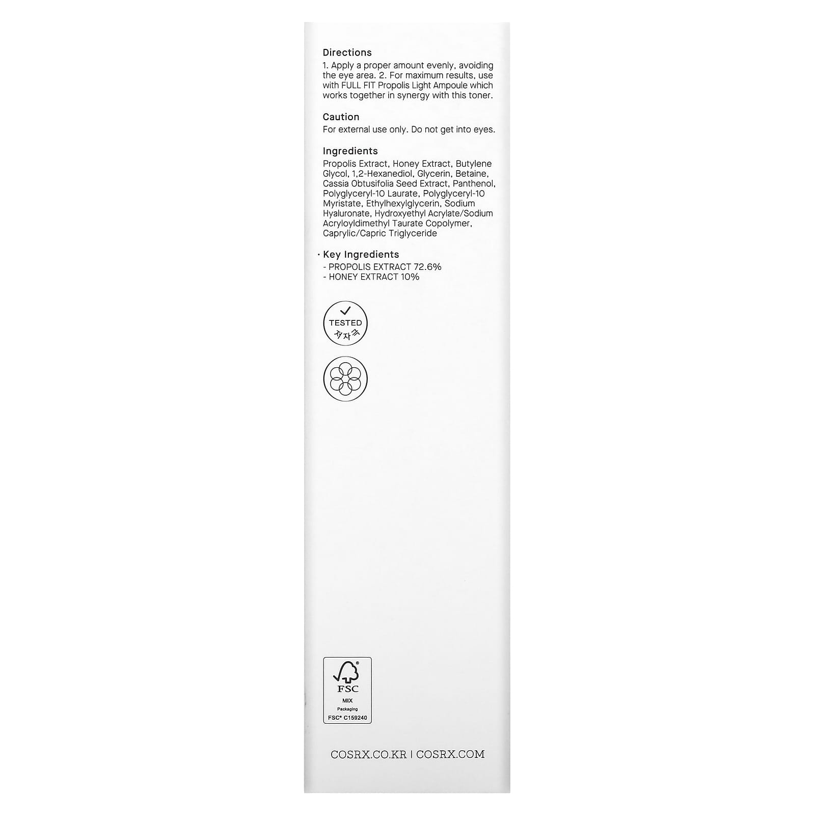 Soonsu Beauty Full Fit Propolis Synergy Toner application use
