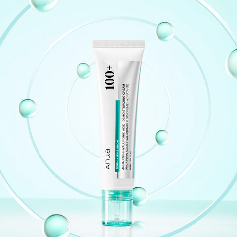 Anua PDRN Hyaluronic Acid 100 Moisturizing Cream 60ml Double Pack