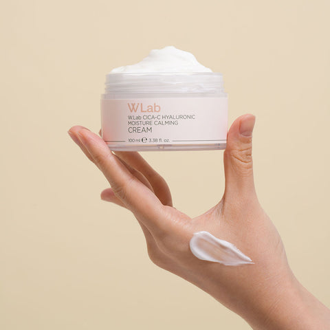 W.Lab Cica C Moisture Barrier Strengthening Large Set (Moisture Skin Serum 70ml + Calming Cream 100ml)