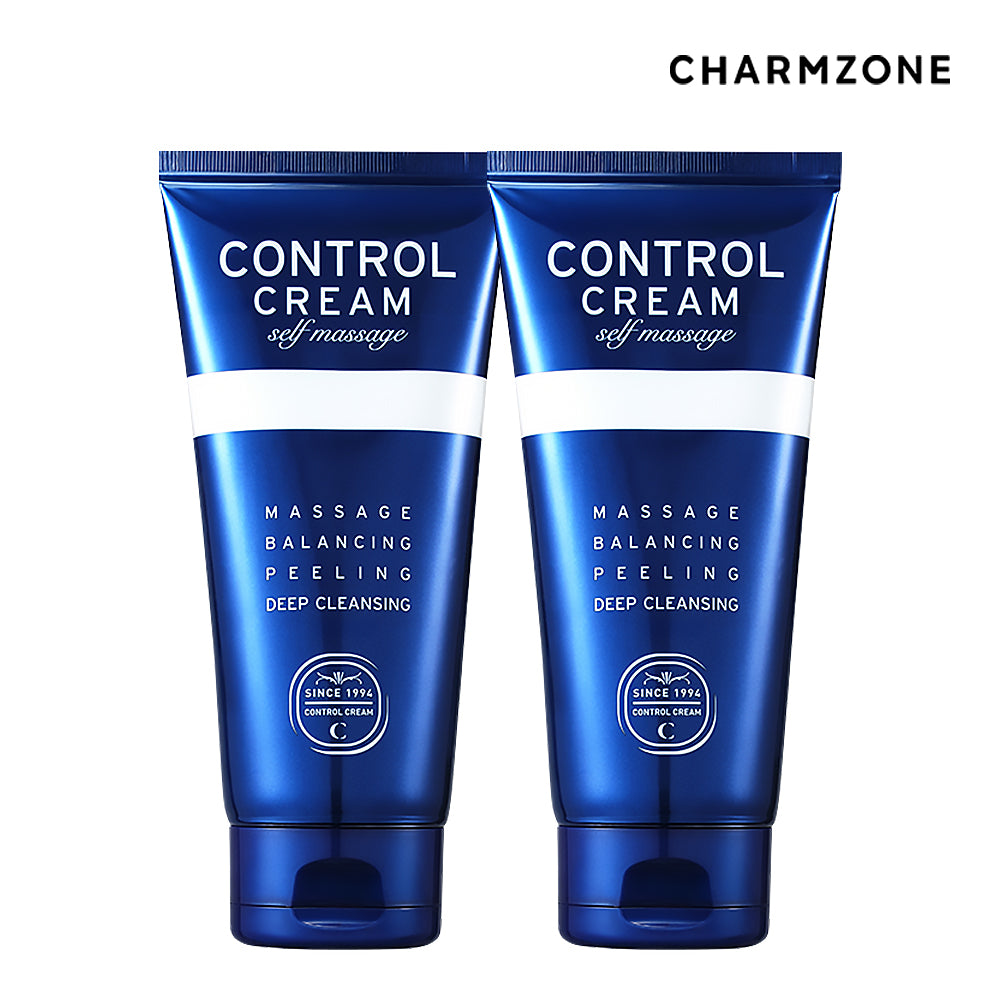 Charmzone Control Cream Self Massage Deep Cleansing Exfoliator 150ml (2 Pack)
