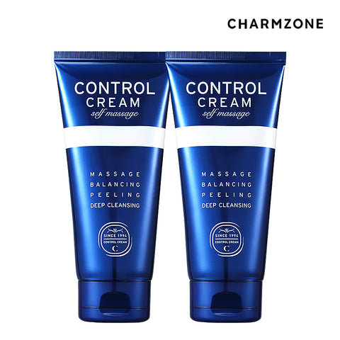 Charmzone Control Cream Self Massage Deep Cleansing Exfoliator 150ml (2 Pack)