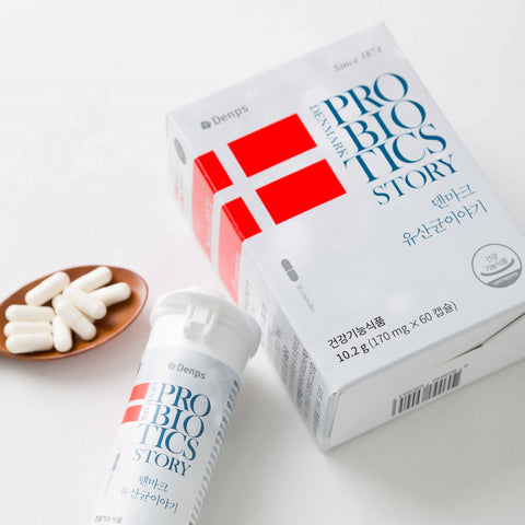 Denps Denmark Probiotics Story 170 mg x 60 Capsules (5 Pack)
