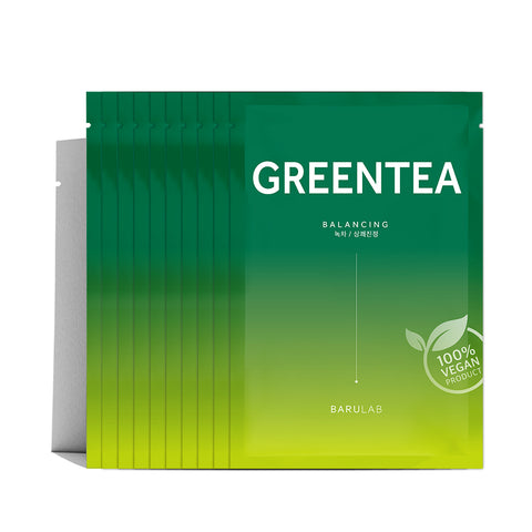 Barulab The Clean Vegan Mask Green Tea 10Sheets