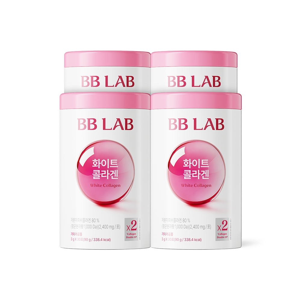 Nutrione BB Lab White Collagen Fish Peptide Powder 30 Sachets x 4