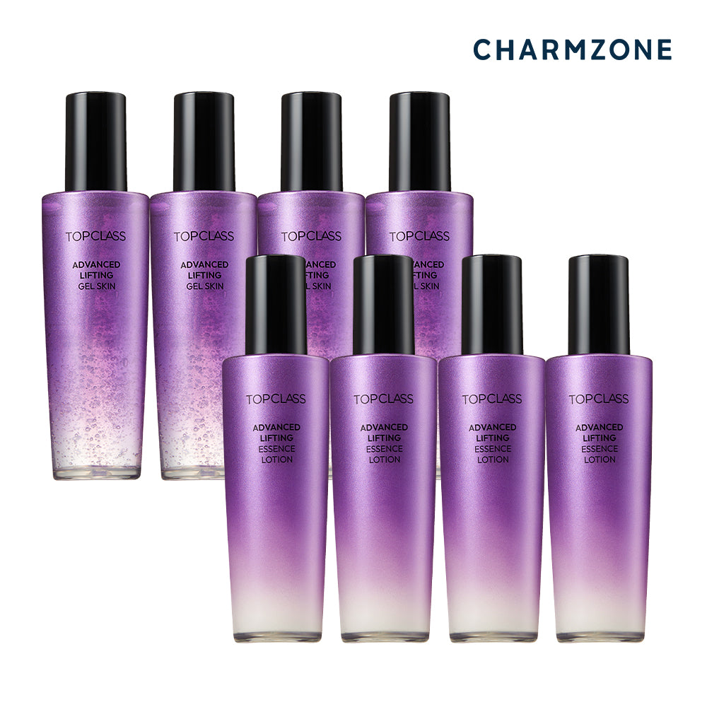 Charmzone Top Class 8th Generation Advanced Lifting Basic Set 8-Piece (Skin 4 + Emulsion 4)
