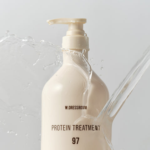 W.Dressroom Protein Anti-Hair Loss Shampoo & Treatment No.97 April Cotton 1000g (2 Pack)
