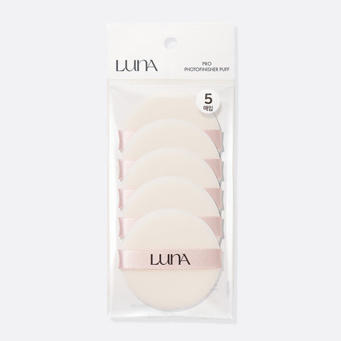 Luna Photo Finisher Soft Powder Puff (5 pcs)