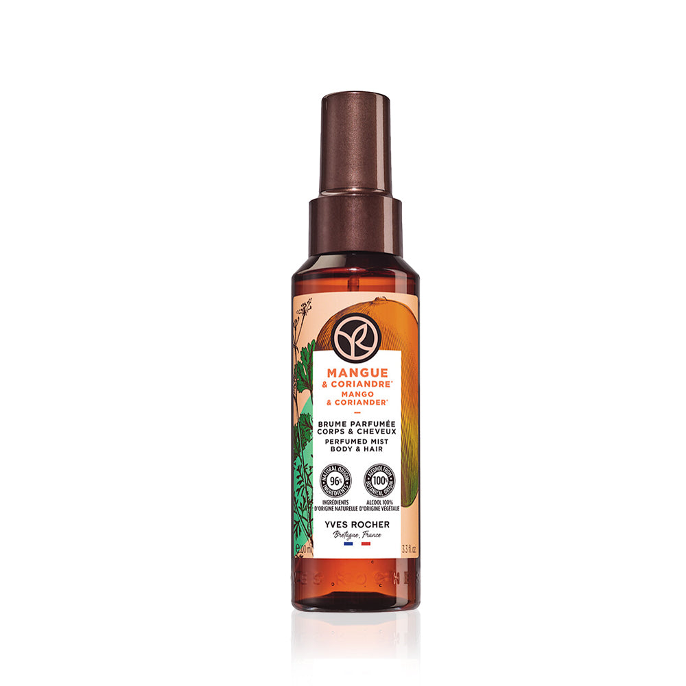 Yves Rocher Perfume Mist Body & Hair Mango Coriander 100 ml