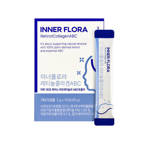 New Origin Innerflora Retinol Collagen ABC 30-Day Supply (1 Box)