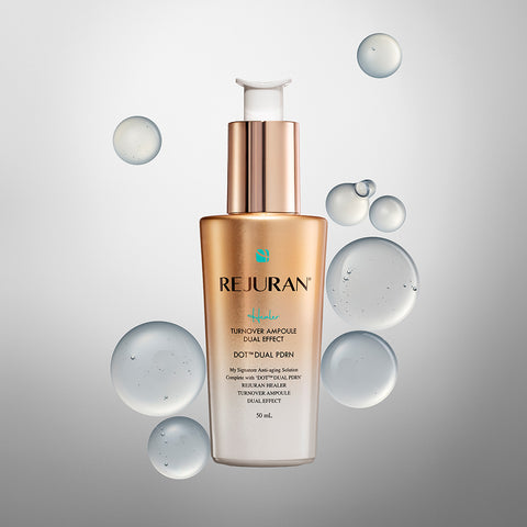 Rejuran Healer Turnover Ampoule Dual Effect 50 mL + Active Cream Enhanced 50 mL, 2-Piece Set
