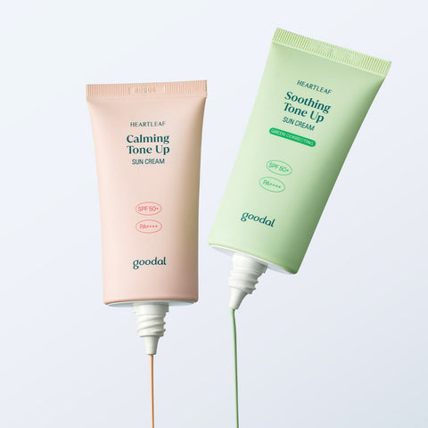 Goodal Clear Houttuynia Soothing Moisture Tone-up Sun Cream 50ml (2 Pack)
