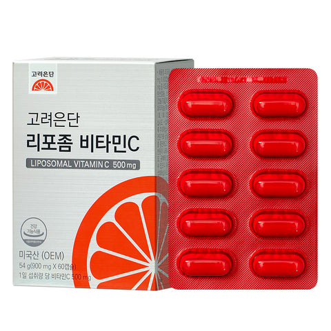 Koreaeundan Liposomal Vitamin C 60 Capsules (2 Pack) (4-Month Supply)