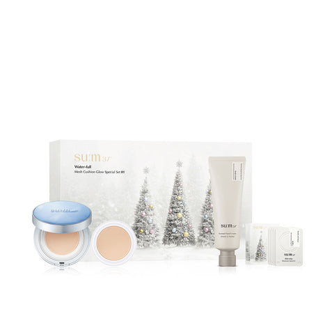 SU:M37 Water-full Mesh Cushion No.1 (13g + 13g Refill)