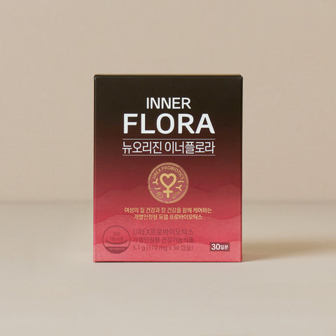 New Origin Innerflora Set Vaginal Probiotics 30-Day + Cranberry (Urinary Health) 30-Day + Borage Oil (GLA) 30-Day