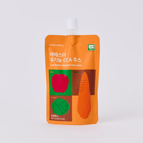 Esther Formula Organic CCA Juice 100ml 14 Sachets x 6 Packs