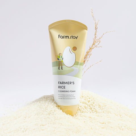 Farmstay Farmers Rice Cleansing Foam 180ml