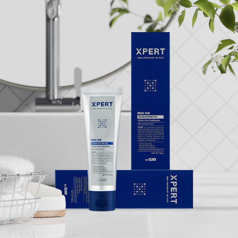 Clio Expert White Care High-Cleansing Toothpaste 100g - 6 Pack