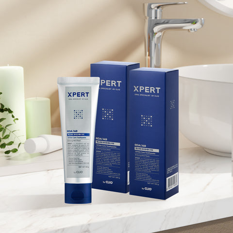 Clio Expert White Care High-Cleansing Toothpaste 100g - 6 Pack