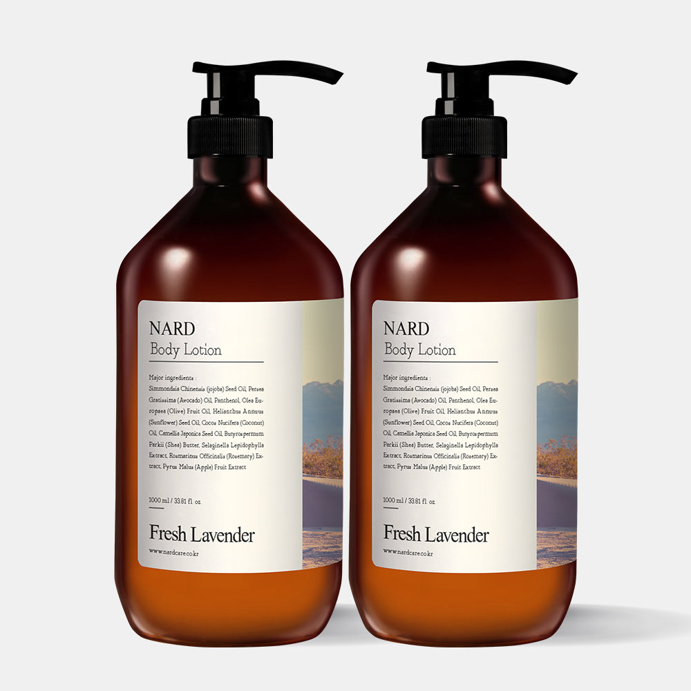 Nard Moisture Perfumed Body Lotion 1L (2 Pack)