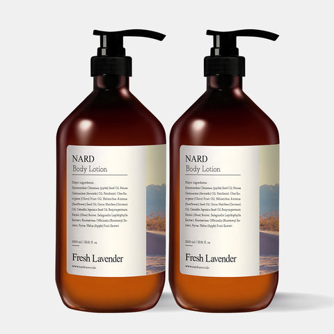Nard Moisture Perfumed Body Lotion 1L (2 Pack)