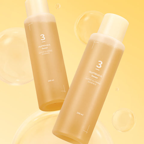 numbuzin No.3 Super Glowing Essence Toner 200ml Double Pack