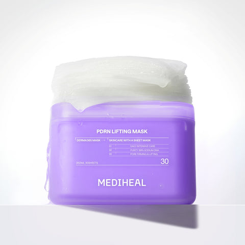 Mediheal Derma365 PDRN Pull-Out Sheet Masks, 30-Pack