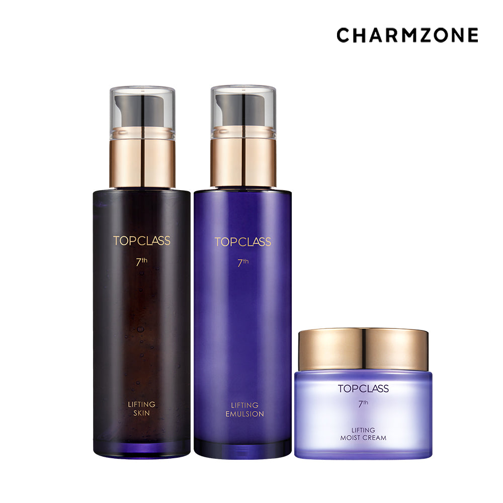 Charmzone Top Class Lifting 3-Piece Set (Skin + Emulsion + Moist Cream)