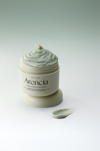 Arencia Fresh Green Tteok Soap Cleanser 120ml (2 Pack)