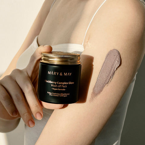 Mary&May Vegan Blackberry Complex Glow Wash-Off Pack 125ml