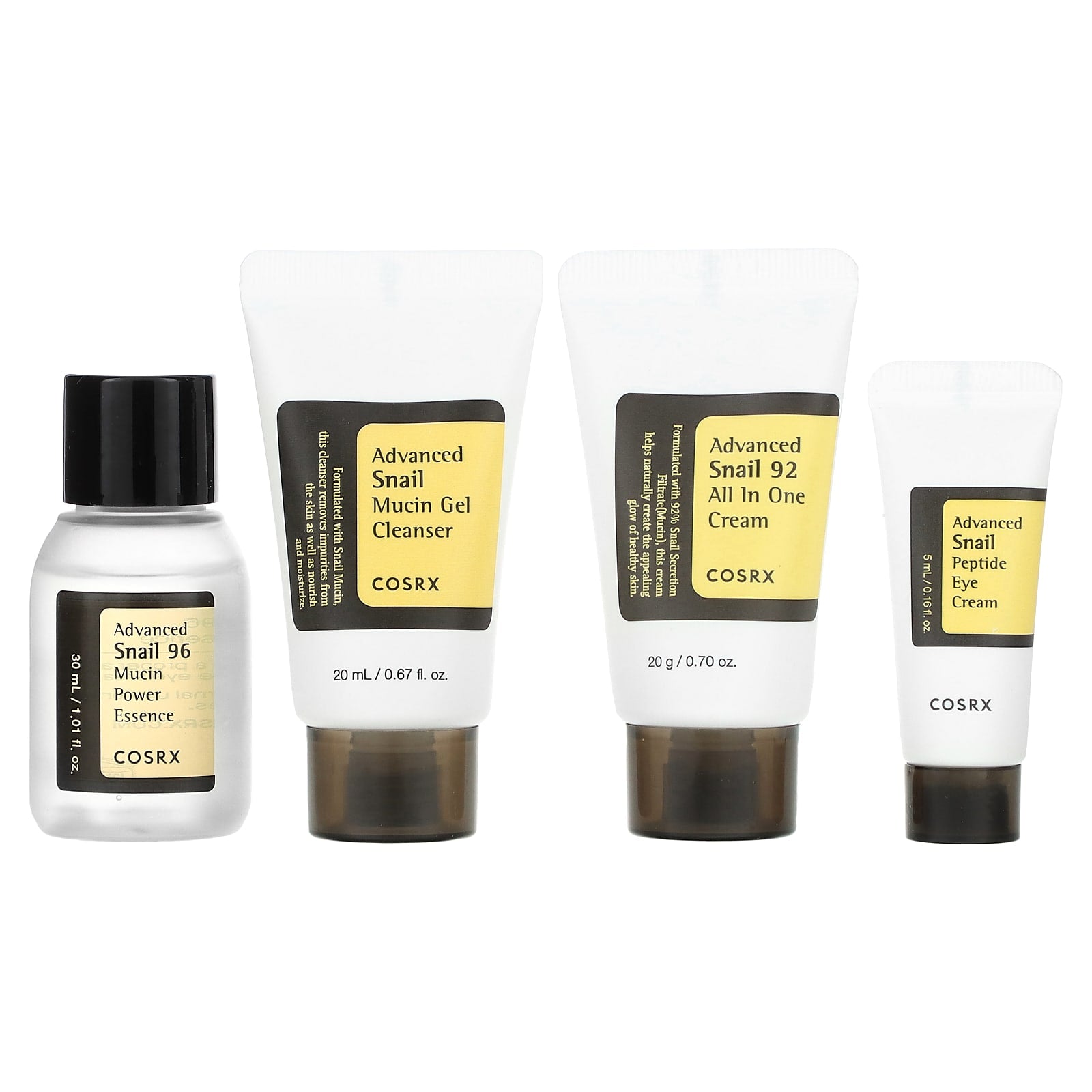 Soonsu Beauty All About Snail Kit 4 Piece Kit side view