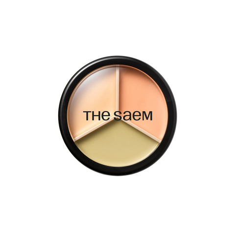 The Saem Cover Perfection Triple Pot Concealer + Powder Set