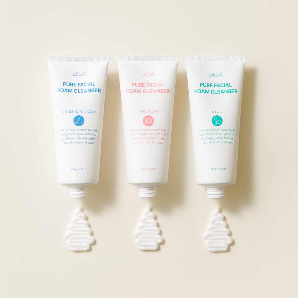 Rire Pure Facial Foam Cleanser 120g (3 Pack)